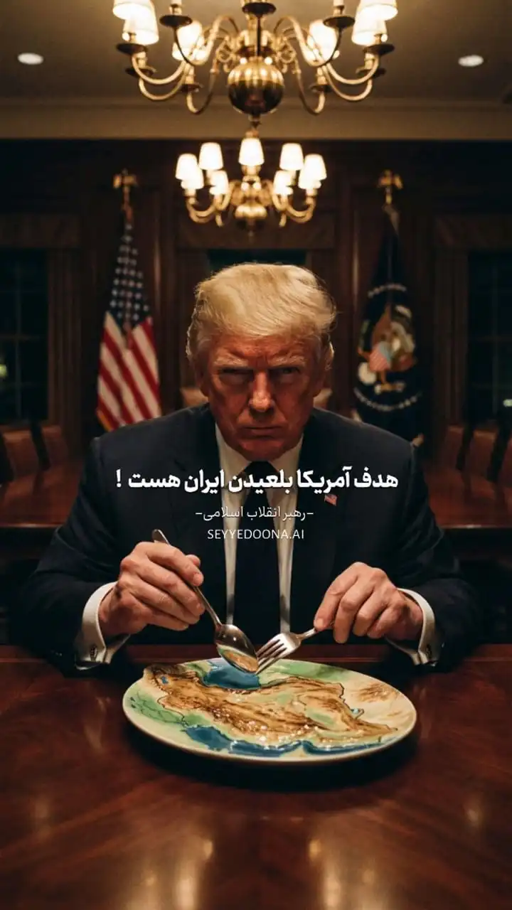 هدف آمریکا بلعیدن ایران هست !