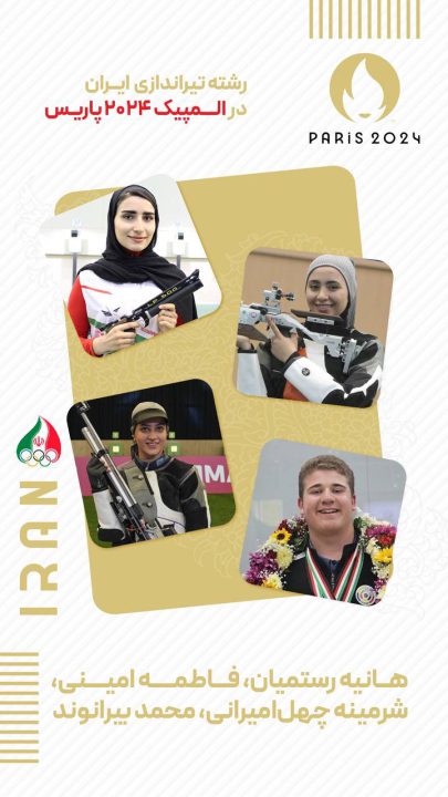 تیم تیراندازی در المپیک 2024 پاریس
