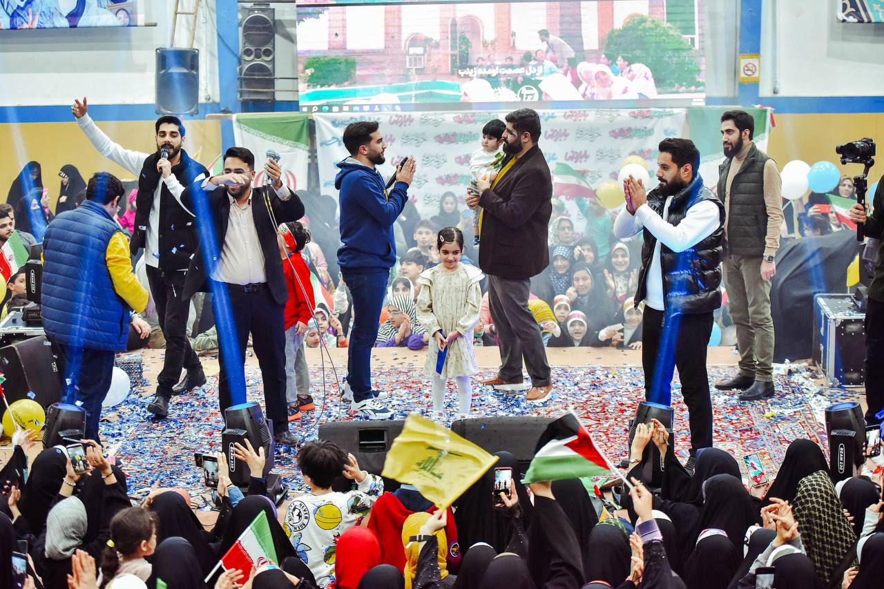 گزارش تصویری جشن سیده زینب در قائمشهر با حضور سیدنا